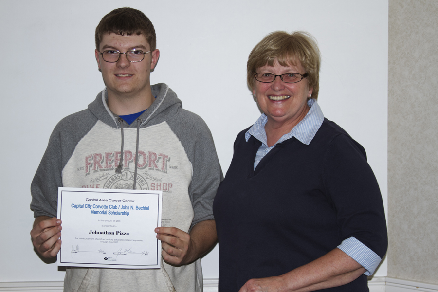 John Pizzo - 2012 recipient of the John Bechtel Memorial Scholarship.