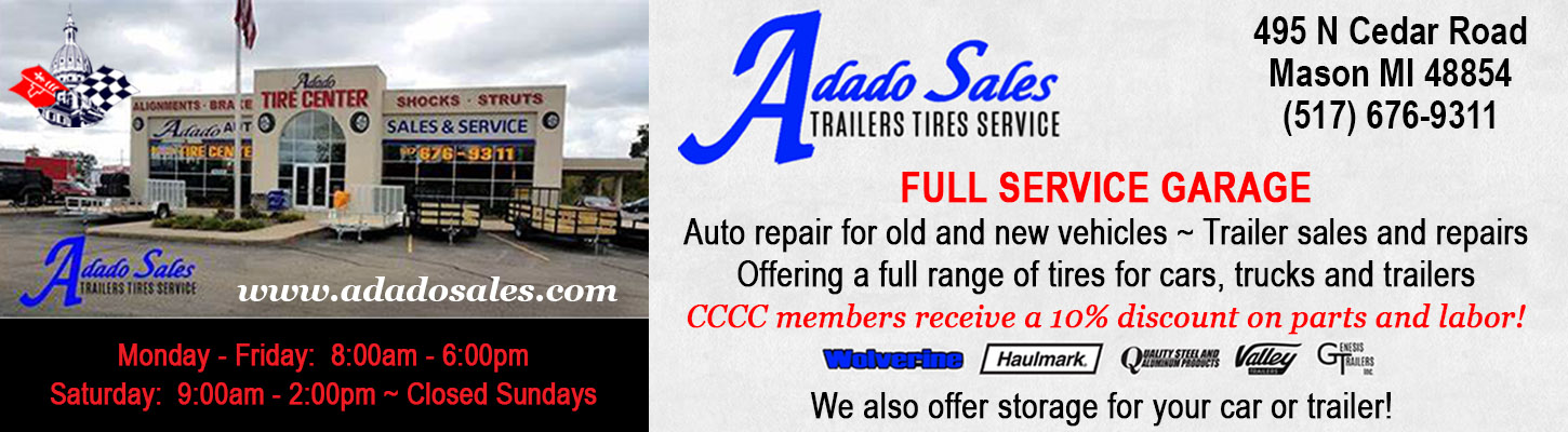 Adado Sales - Trailers, Tires, Service - Bob Adado - CCCC Member