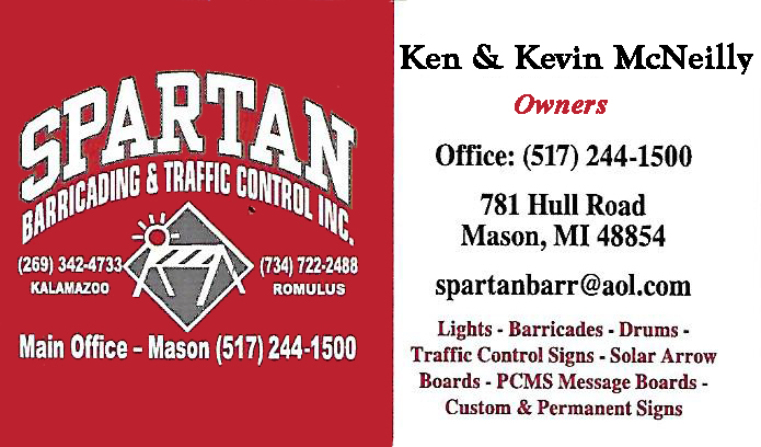 Spartan Barricading & Traffic Control - Ken & Kevin McNeilly