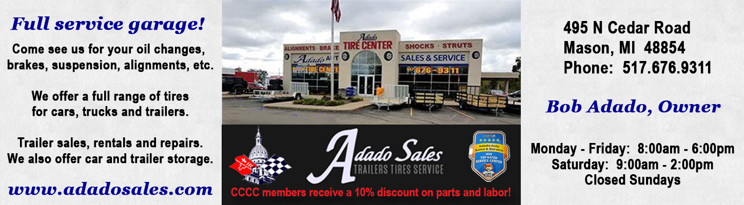 Adado Sales - Trailers, Tires, Service - Bob Adado - CCCC Member