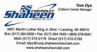 Shaheen Collision Center - Tom Dys