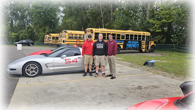 The three Kyles at Birch Run on 08-10-24