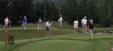 Mini Golf at Hawk Hollow - July 7, 2004