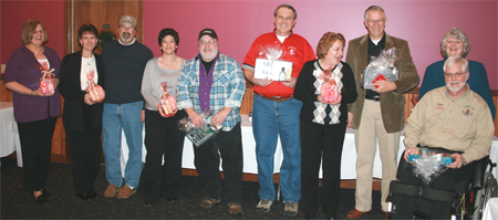 2008 Top Ten Participant award winners.